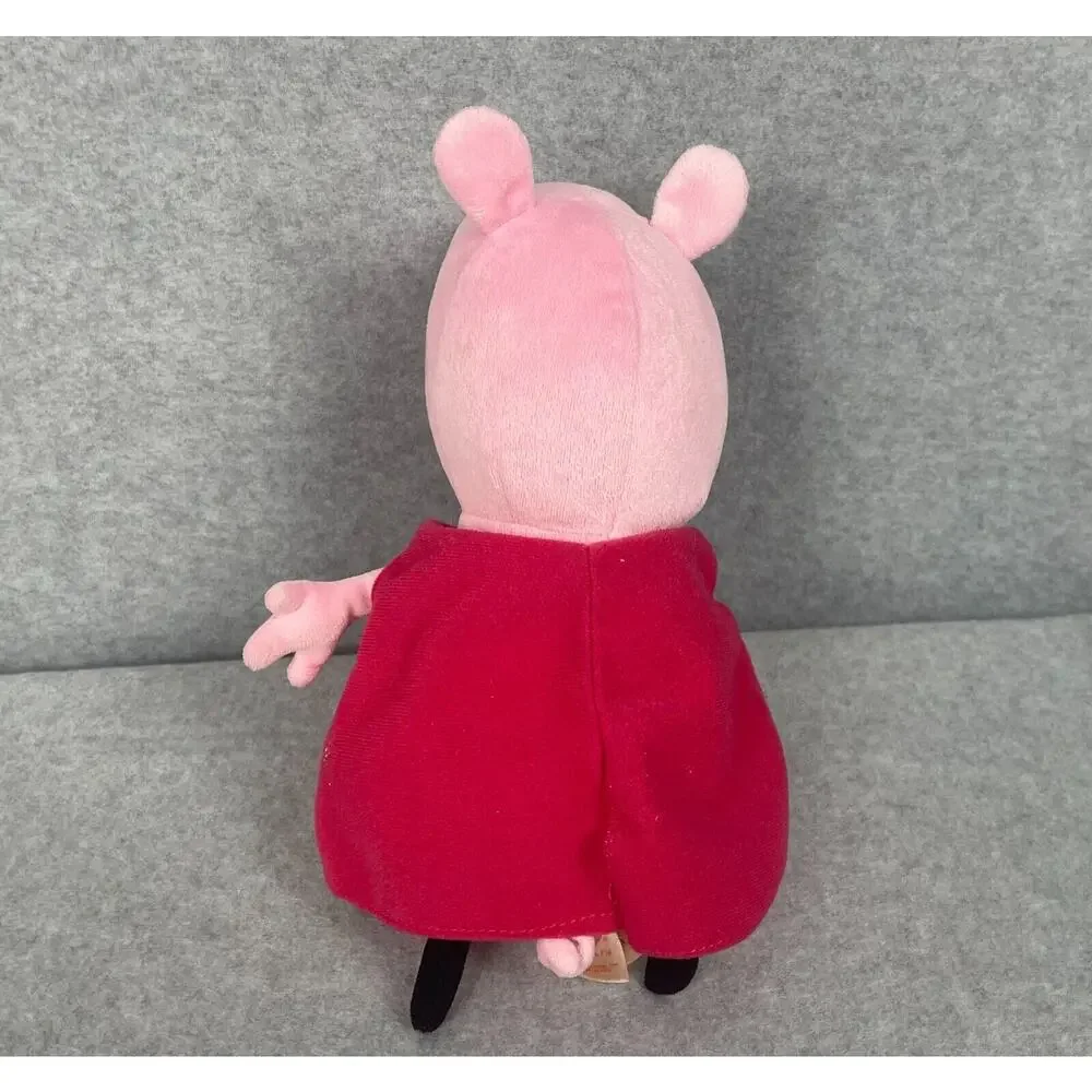 TY Beanie Baby Peppa Pig w/ Teddy Bear Bean‎ Bag Plush 11